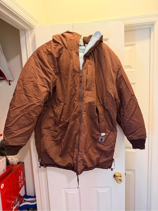 FP Movement by Free People Jackets & Blazers - FP Movement by Free People Brown Puffer Coat